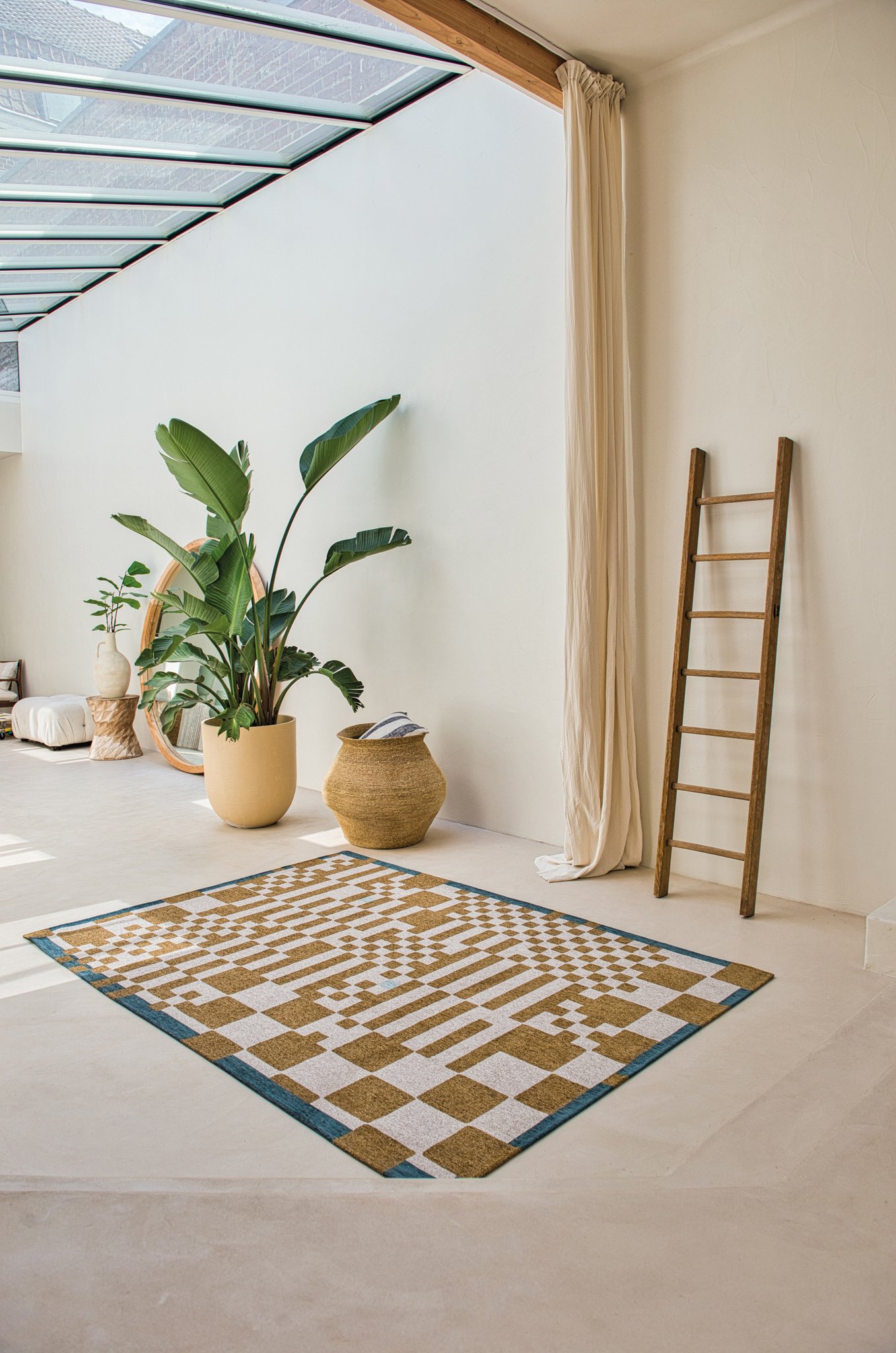 Honey Contemporary Rug