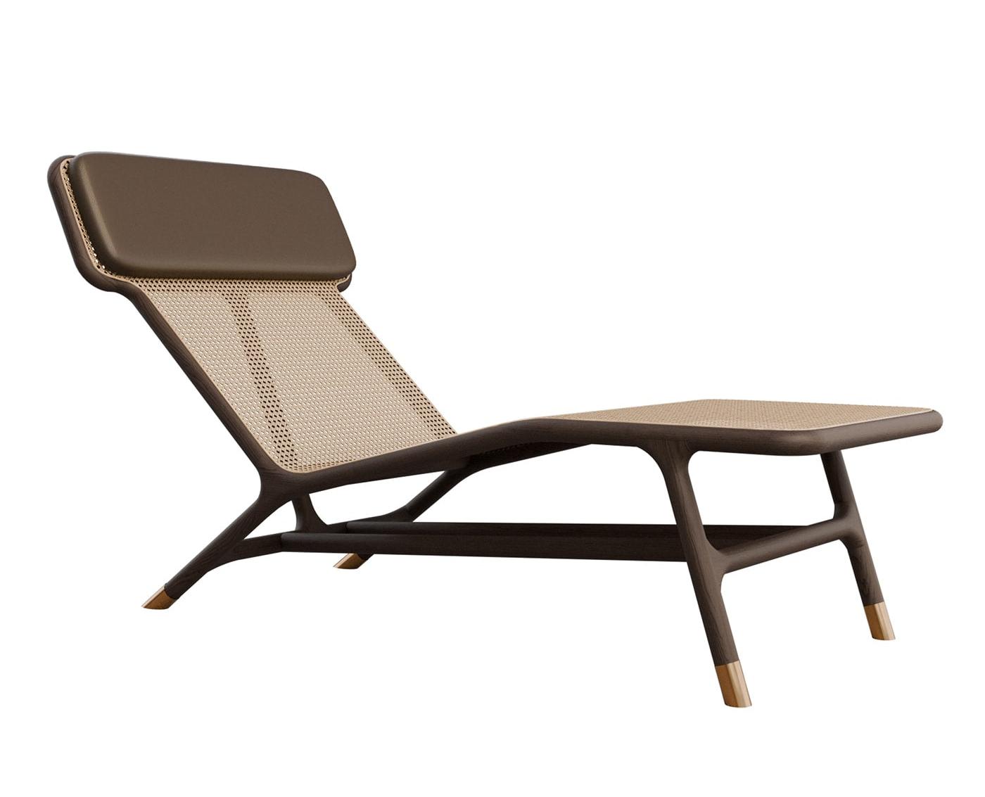 Joyce Natural Handcrafted Chaise Longue