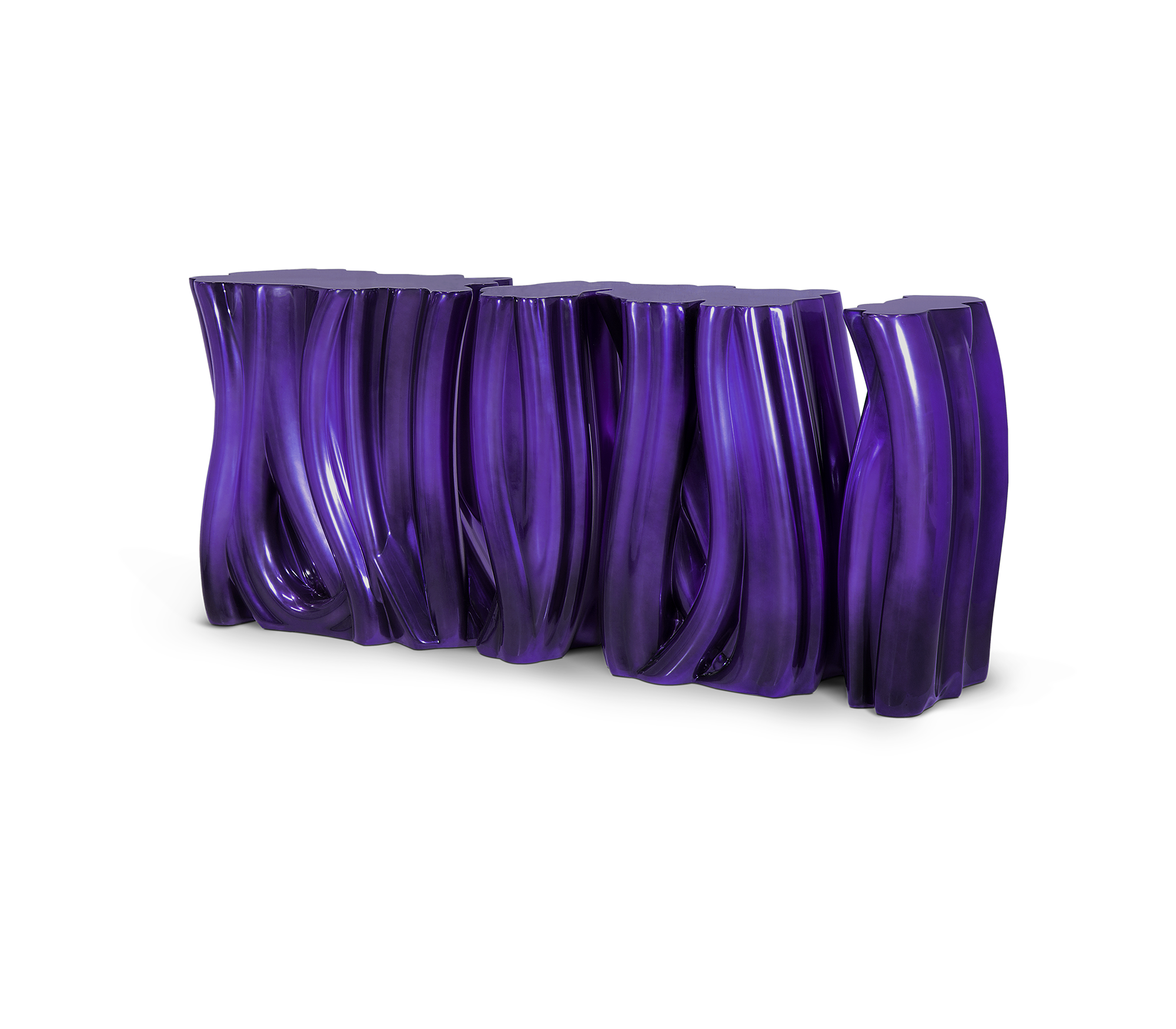 Monochrome Purple Elite Sideboard