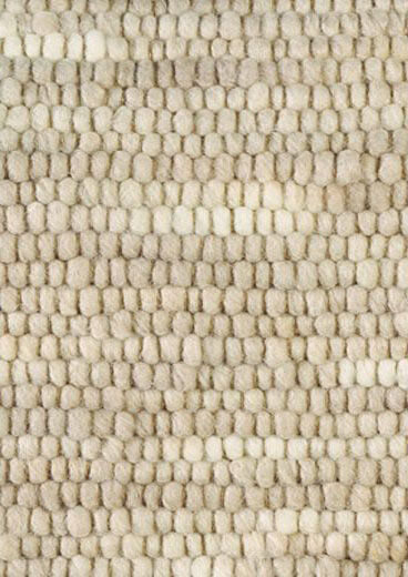 Beige Wool Handwoven Rug Cobra 29401