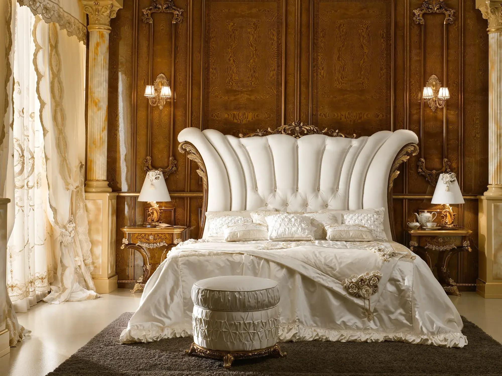 Exclusive Bed with Headboard