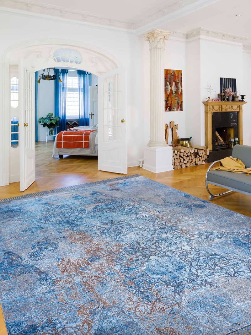 Ferahan Splash Hand-Woven Exquisite Rug | Size: 274 x 365 cm