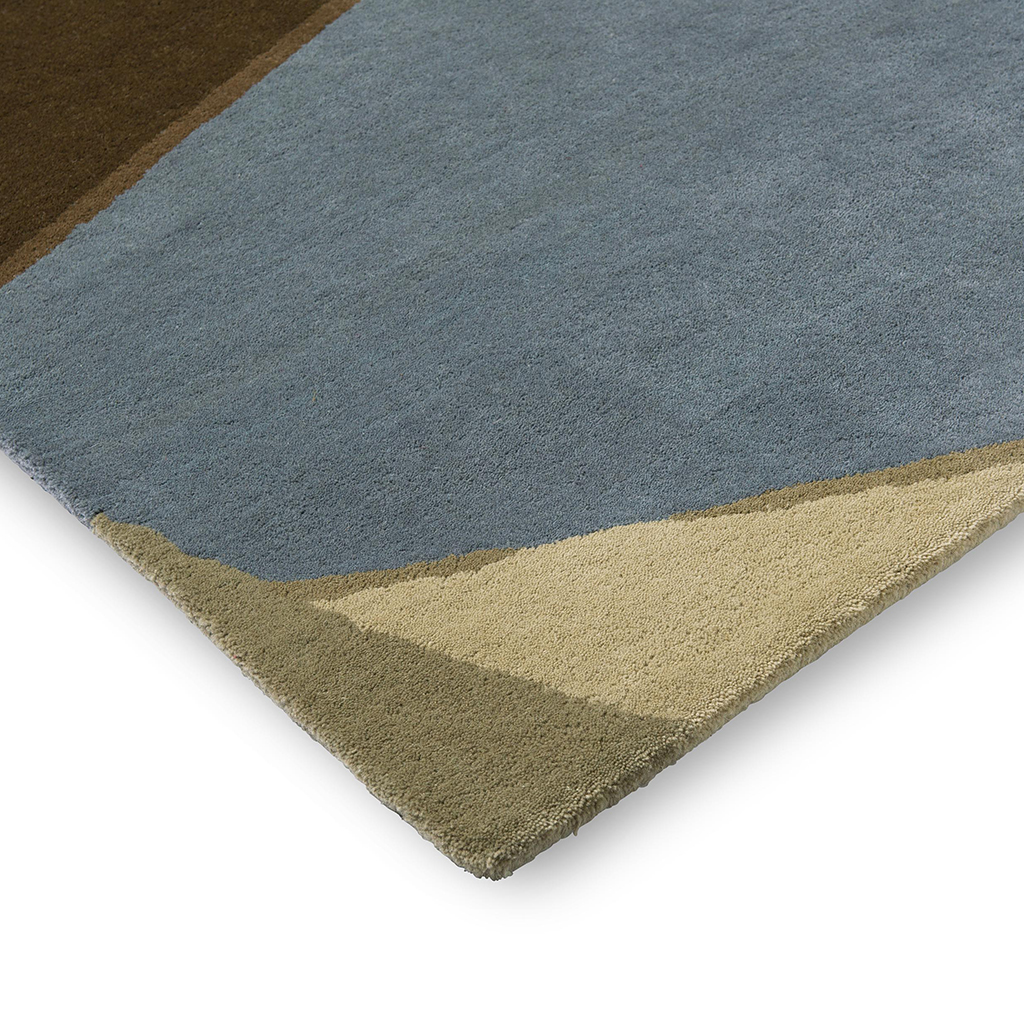 Zen Reflect Cornflower/Spice Rug | Size: 140 x 200 cm