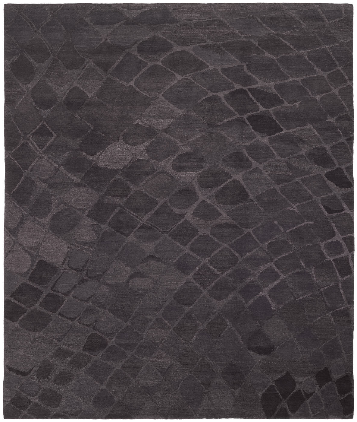 Snake Black Hand-woven Luxury Rug | Size: 300 x 400 cm