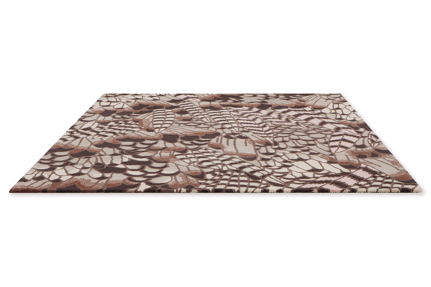 Feathers Designer Handwoven Rug | Size: 250 x 350 cm