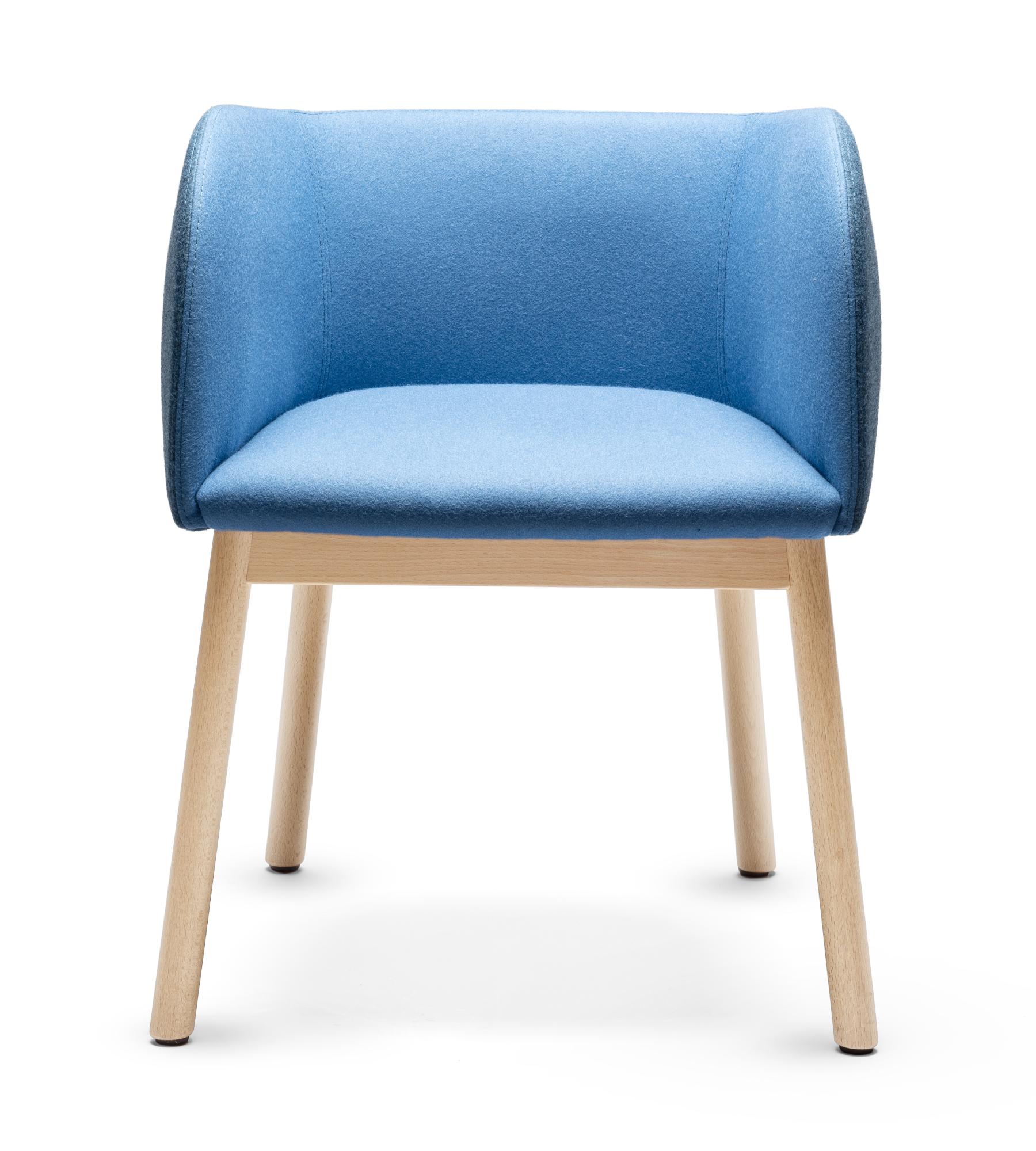 Blue Mousse Armchair