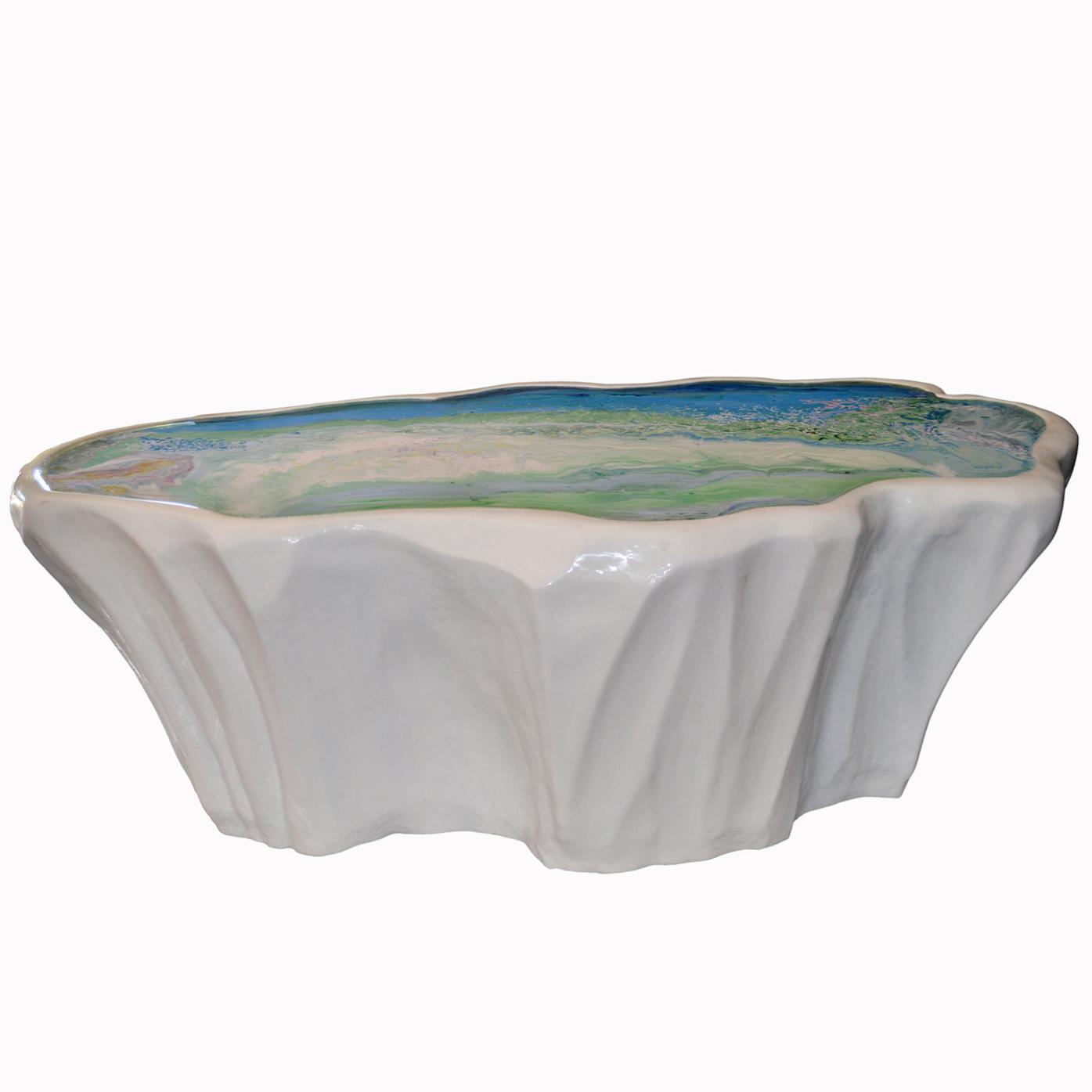 Iceberg Oval Coffee Table