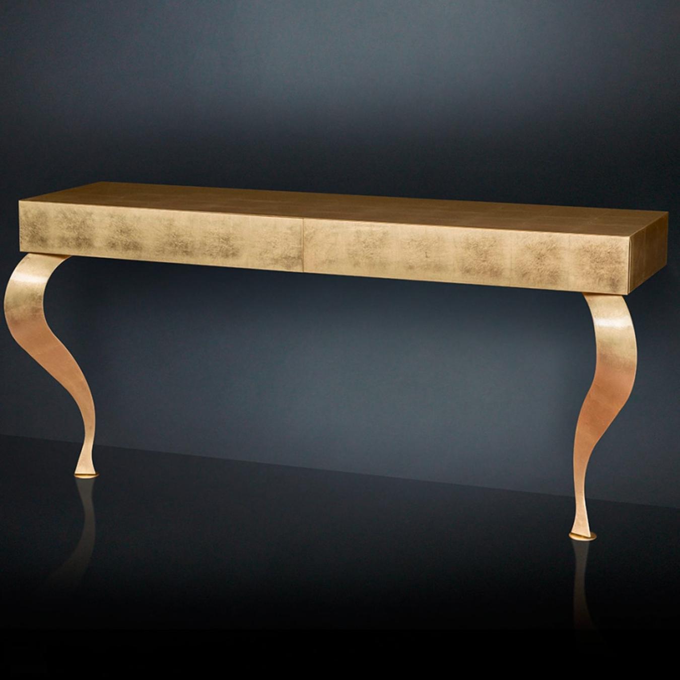 Luigi Gold Italian Console Table