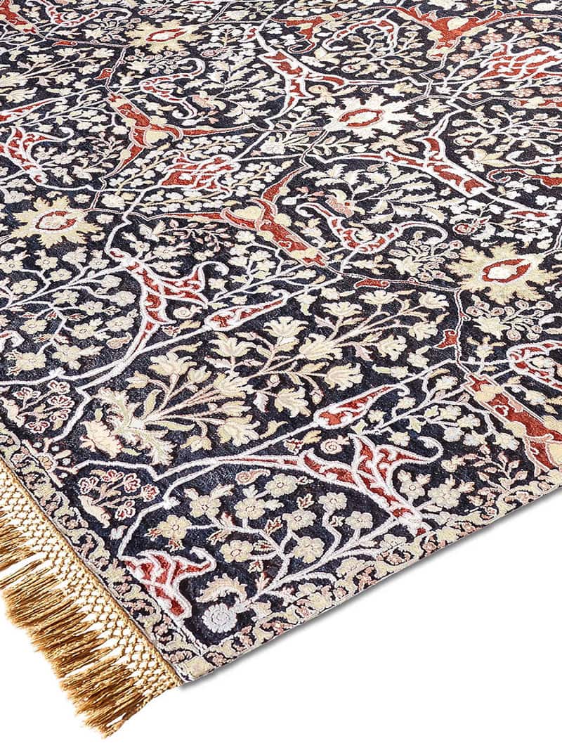 Teheran Blue Luxury Handwoven Rug