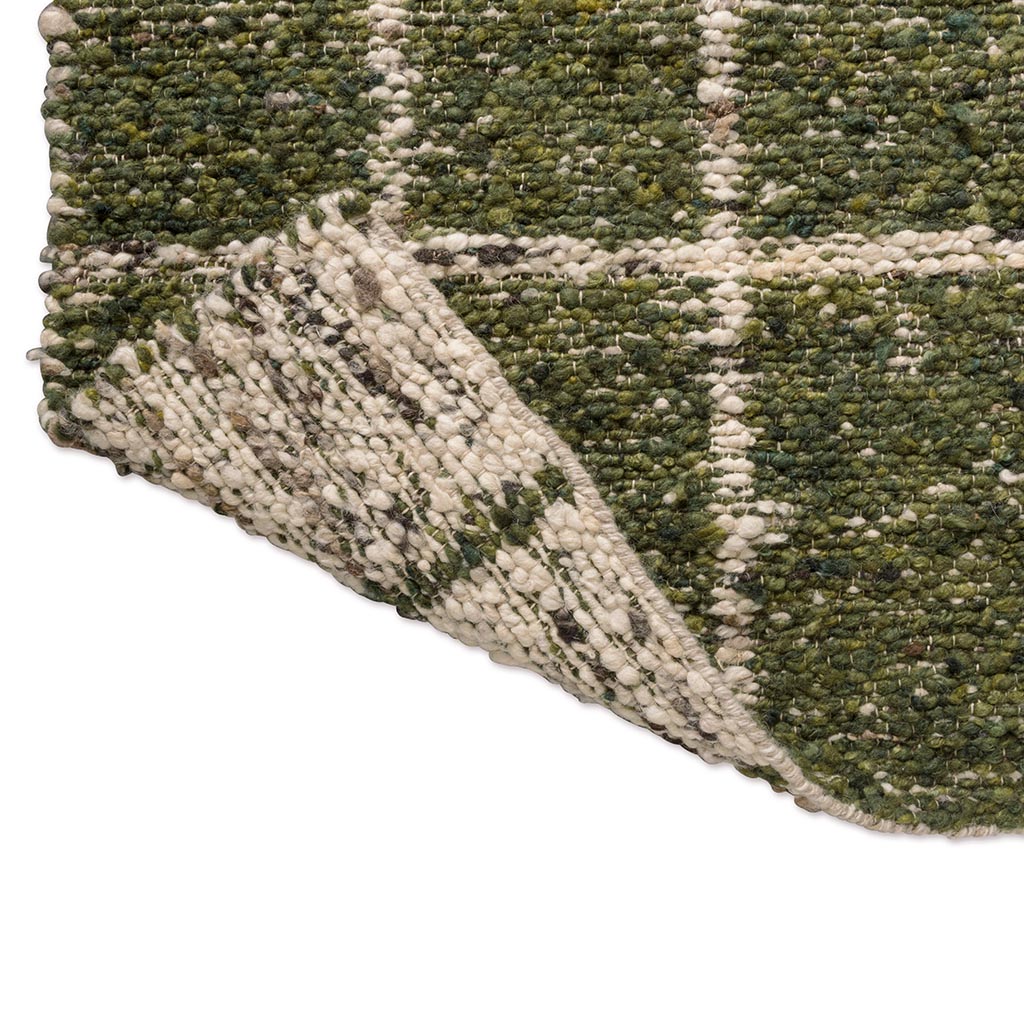Craft Green Rug | Size: 160 × 230 cm