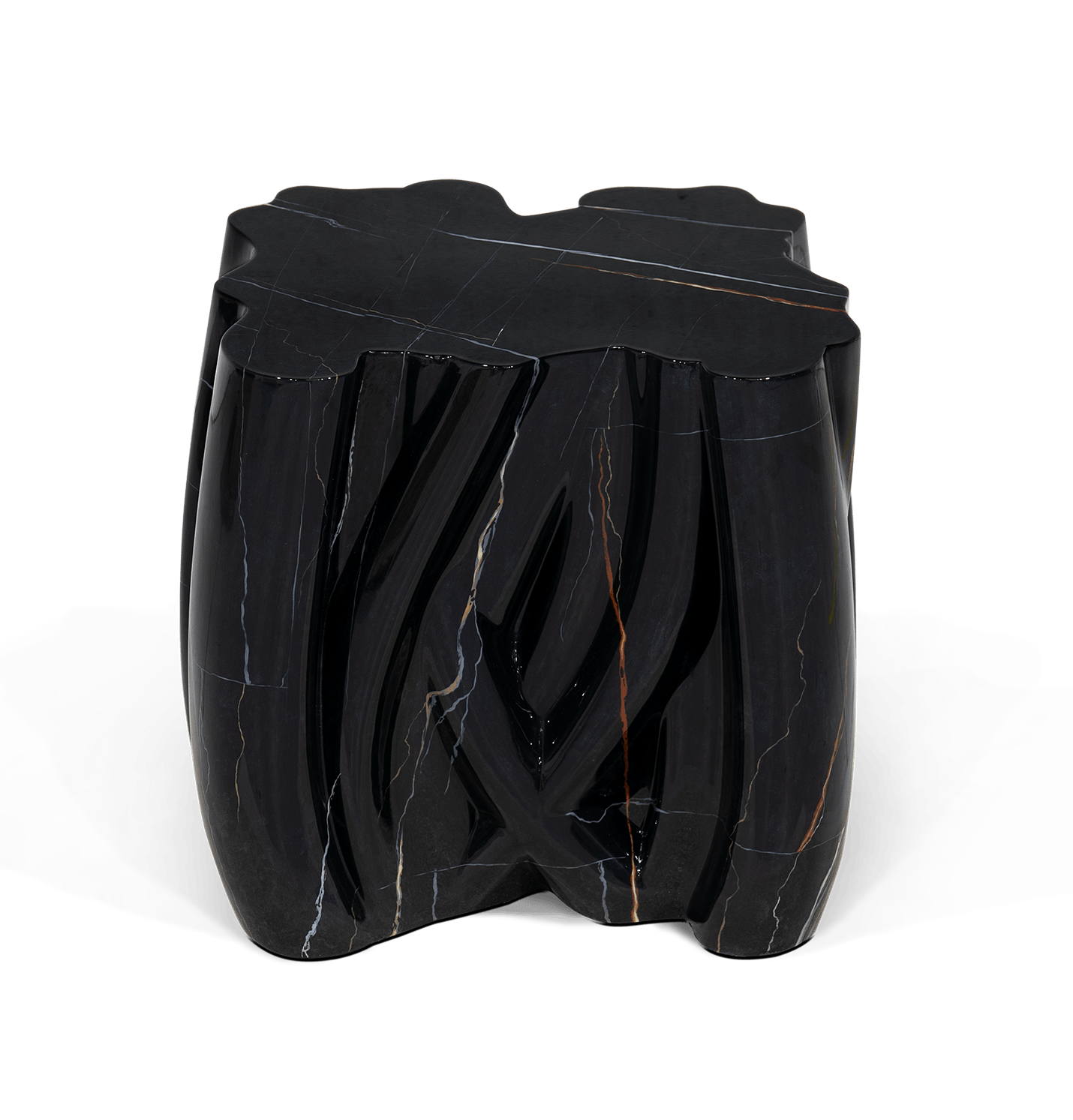 Spectrum Black Designer Side Table