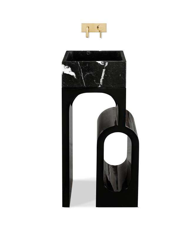 Monument Luxe Pedestal Basin