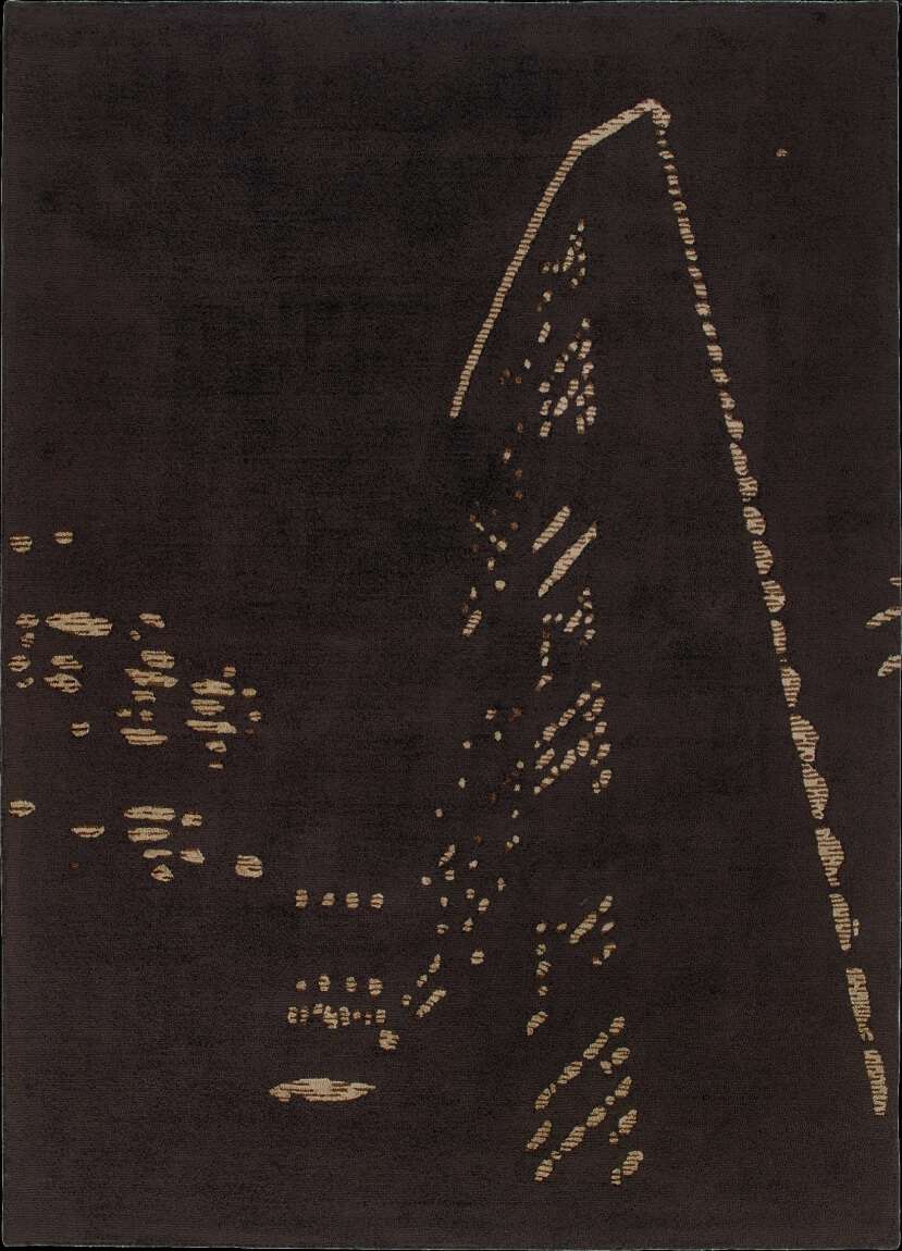 Choco / Brown Silk Rug