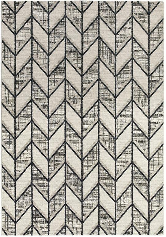 Power Loom Geometric Rug