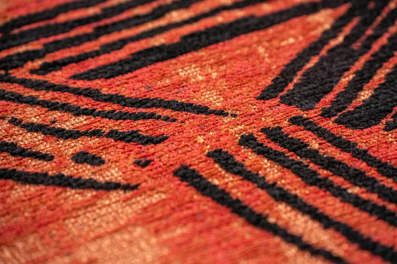 Ginger Chocolate Premium Flatwoven Rug