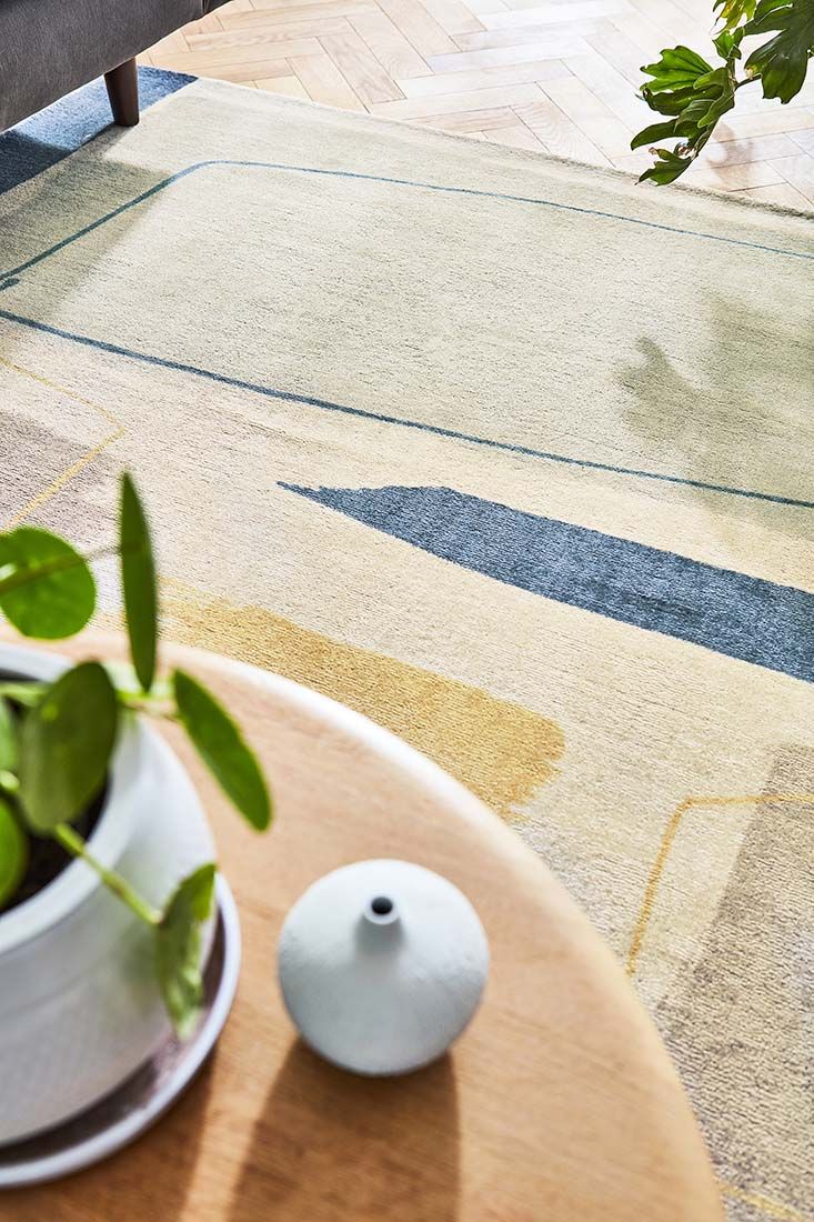 Art Papaya Handwoven NZ Wool Rug | Size: 200 x 280 cm