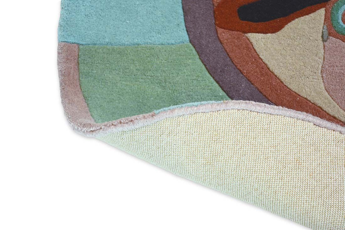 Zodiac Capricorn Hand Woven Round Rug