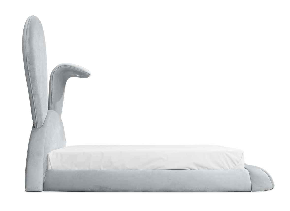 Bunny Cozy Kids Bed | Mattress Size: 190 x 200 cm