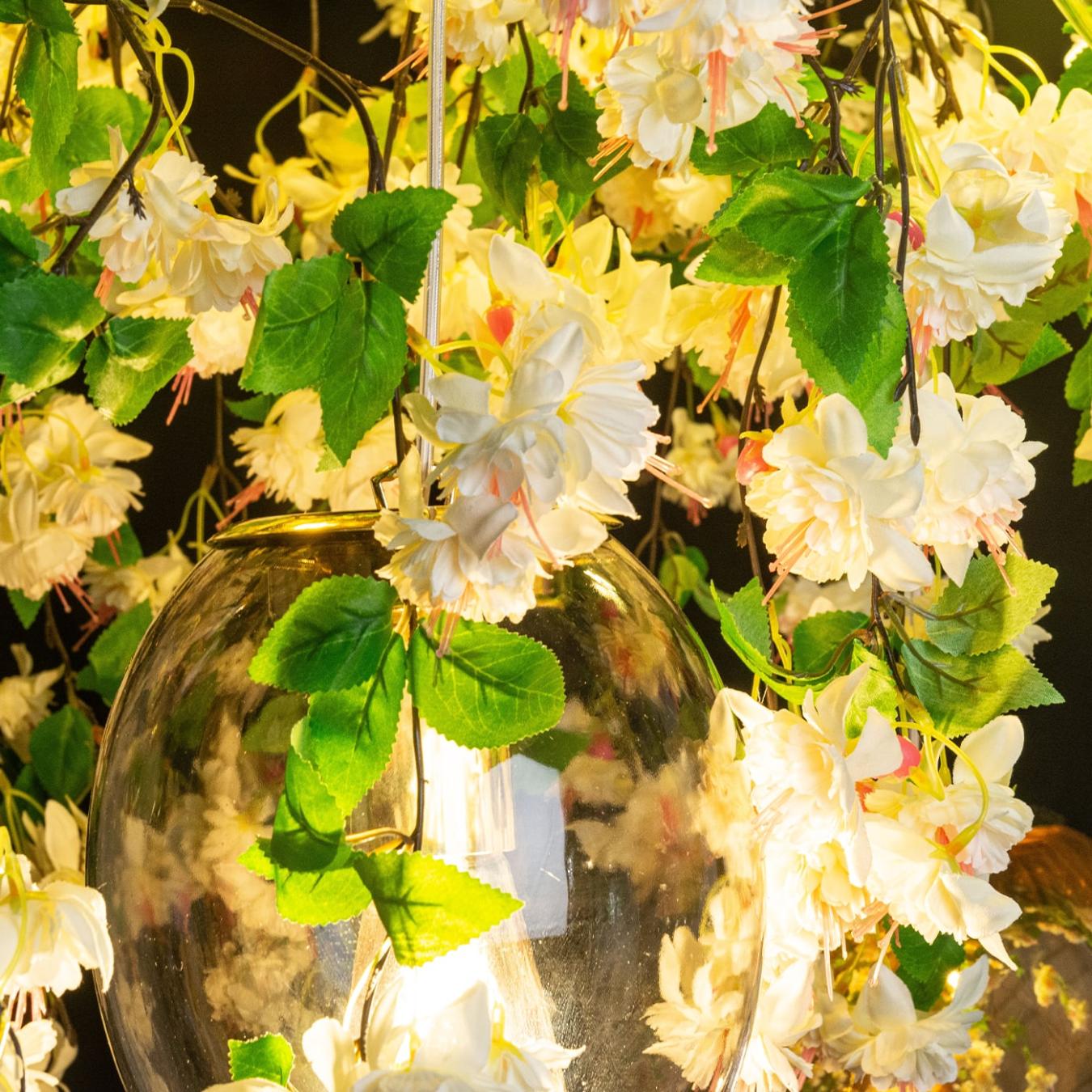 Crystal Egg Cascading Chandelier