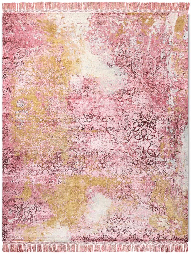 Ferahan Splash Hand-Woven Exquisite Rug