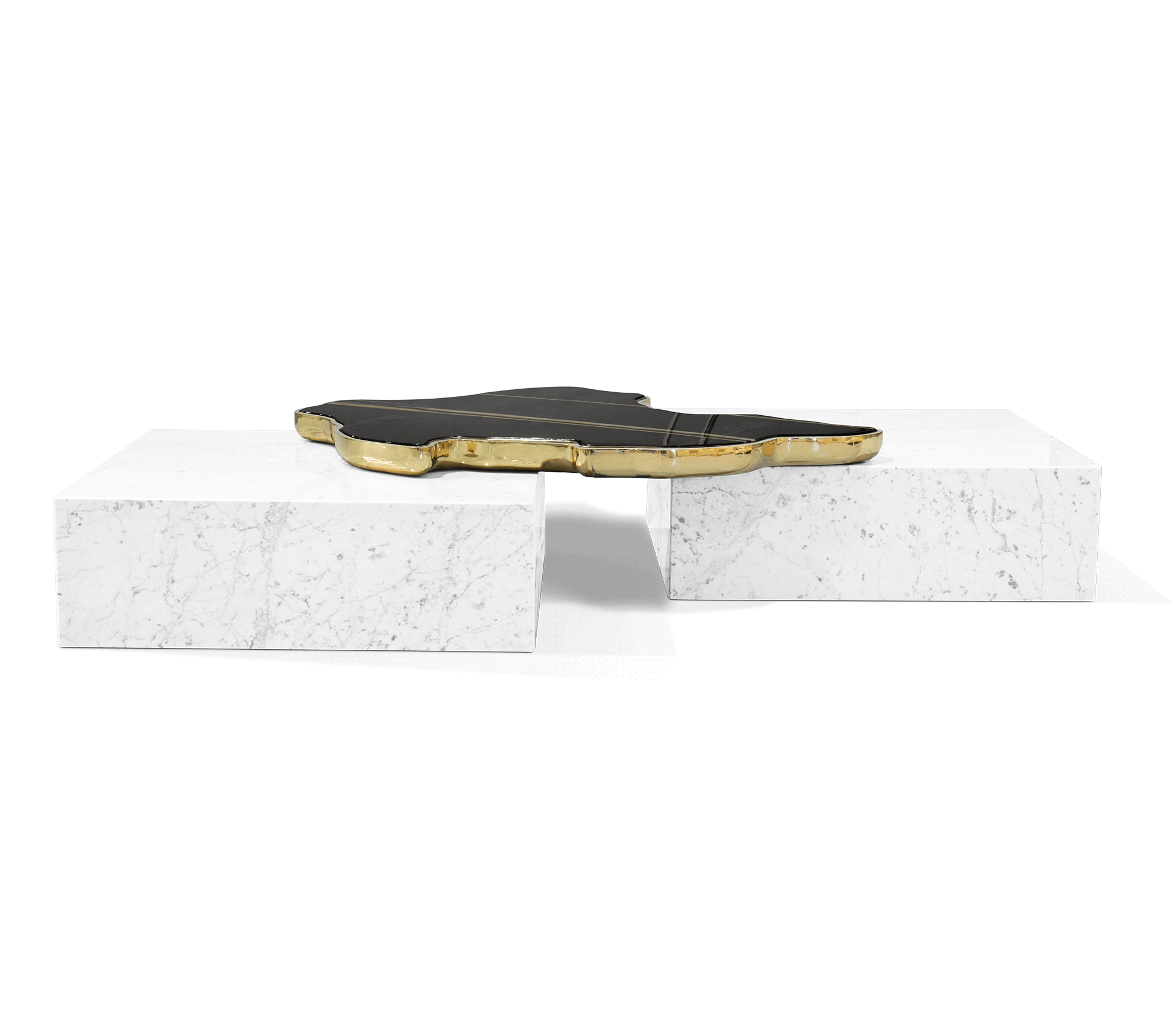 Valencia Ebony Ivory Designer Table