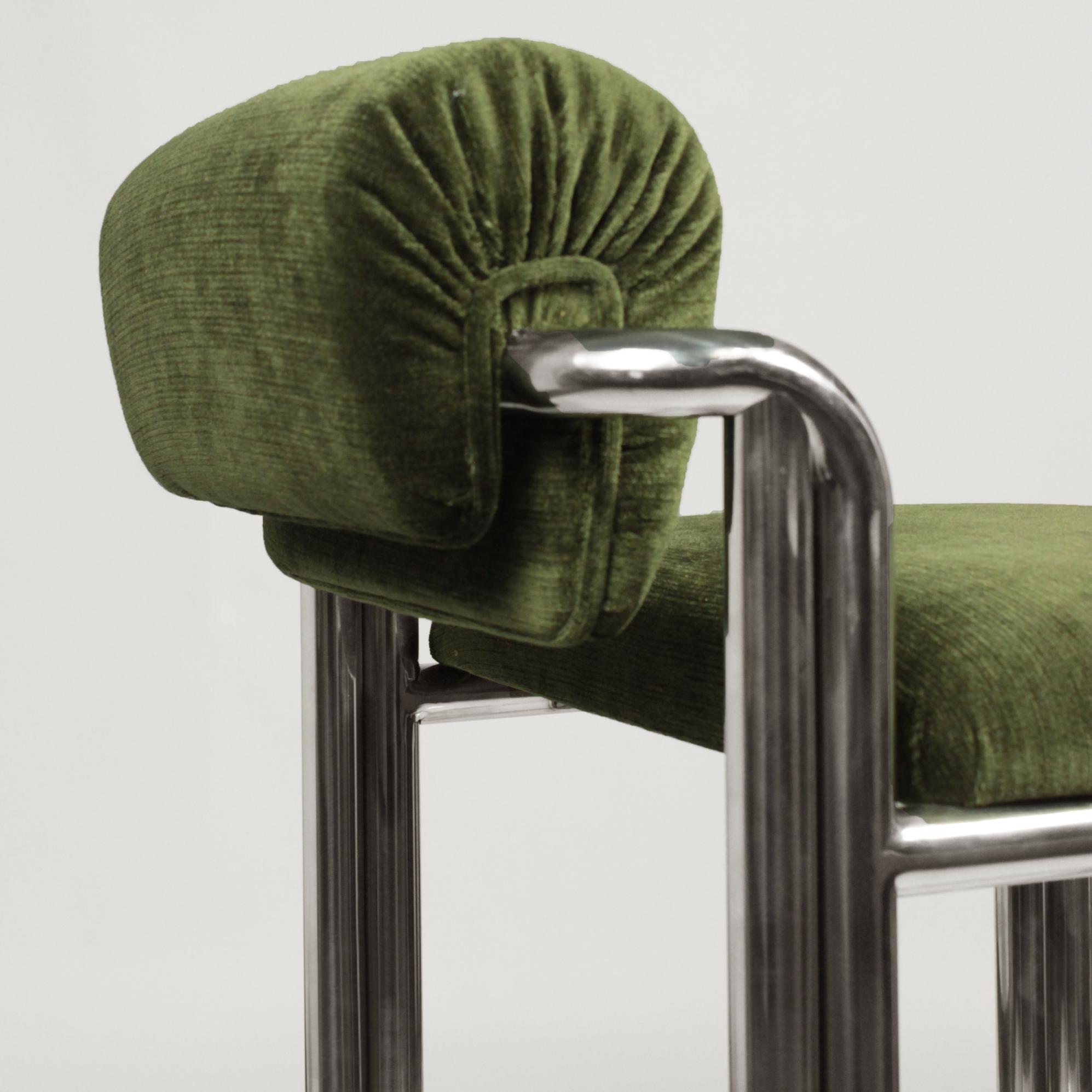 Cubu Green Bar Stool