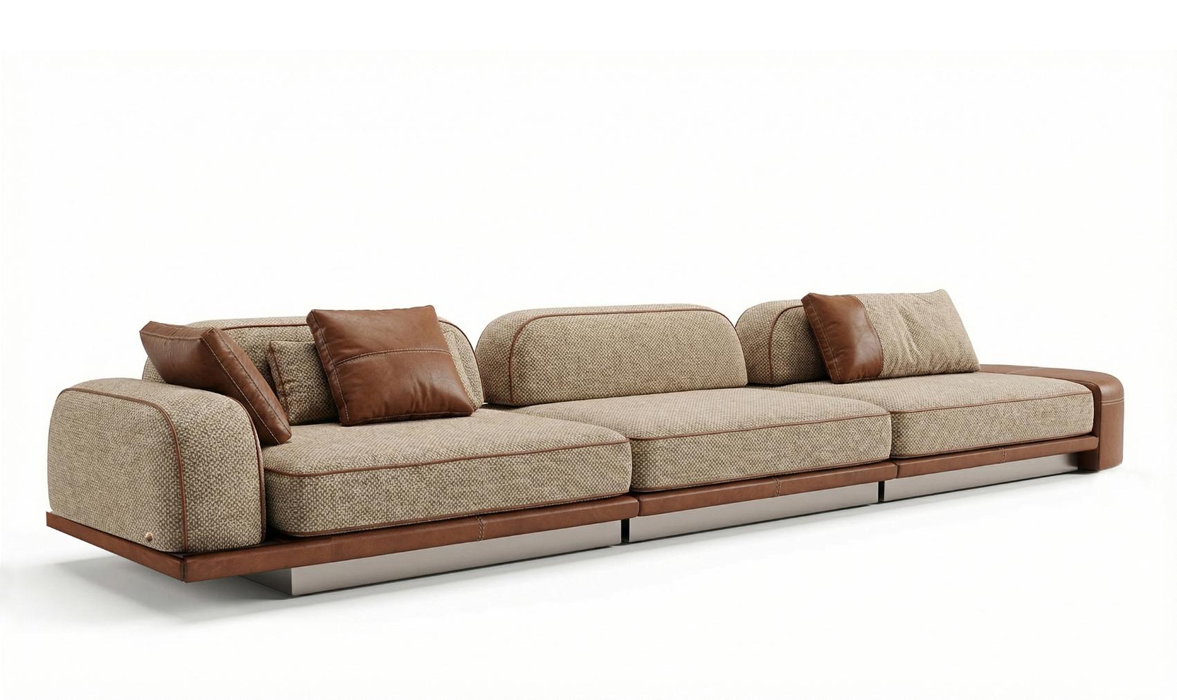 Aura 3-Seat Designer Sofa