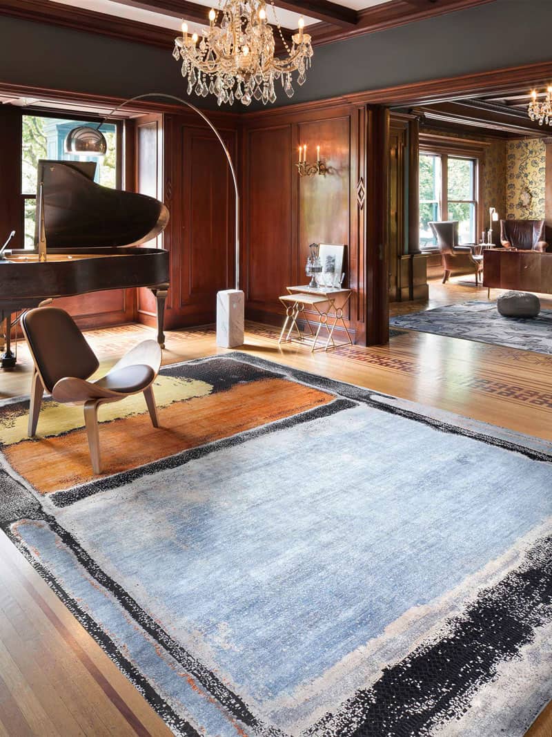 Mix Luxury Silk / Wool Rug | Size: 140 x 210 cm