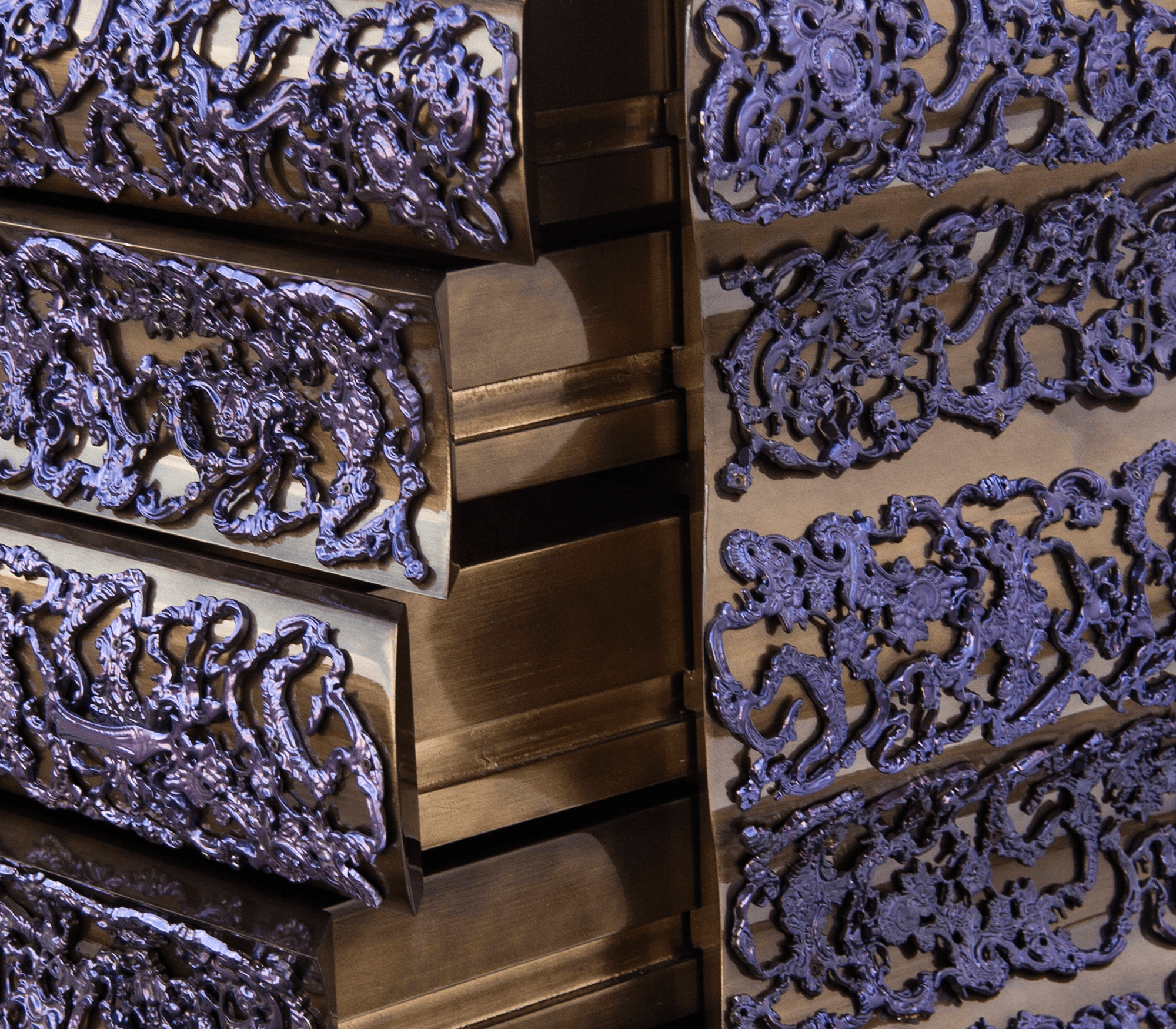 Lattice Luxe Chest