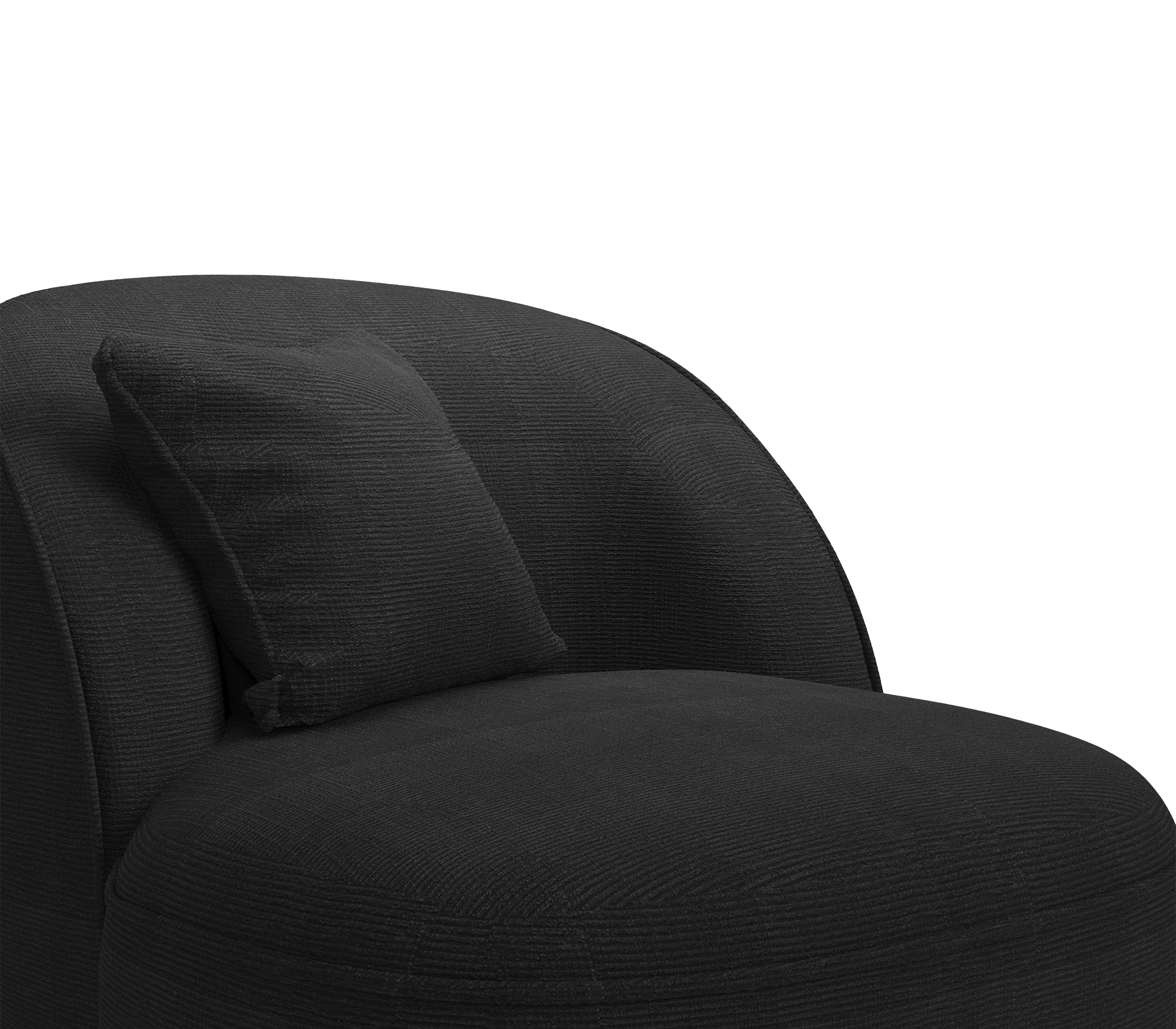 Angora II Baltic Black Designer Armchair