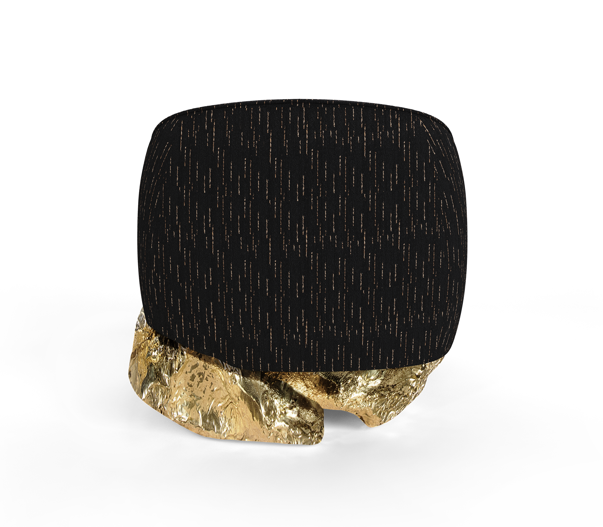 Angora II Black Designer Armchair