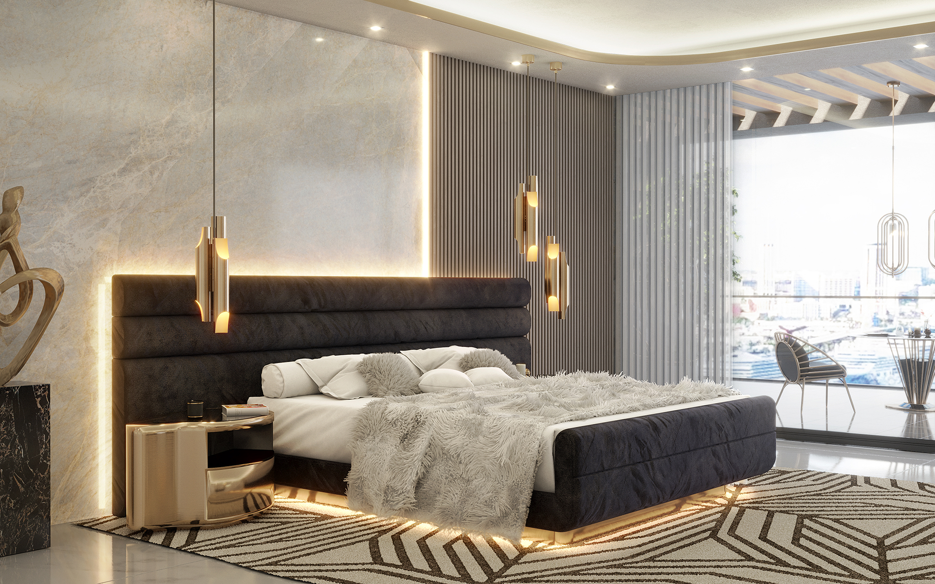 Assertive Glow Suspension Lamp - 3