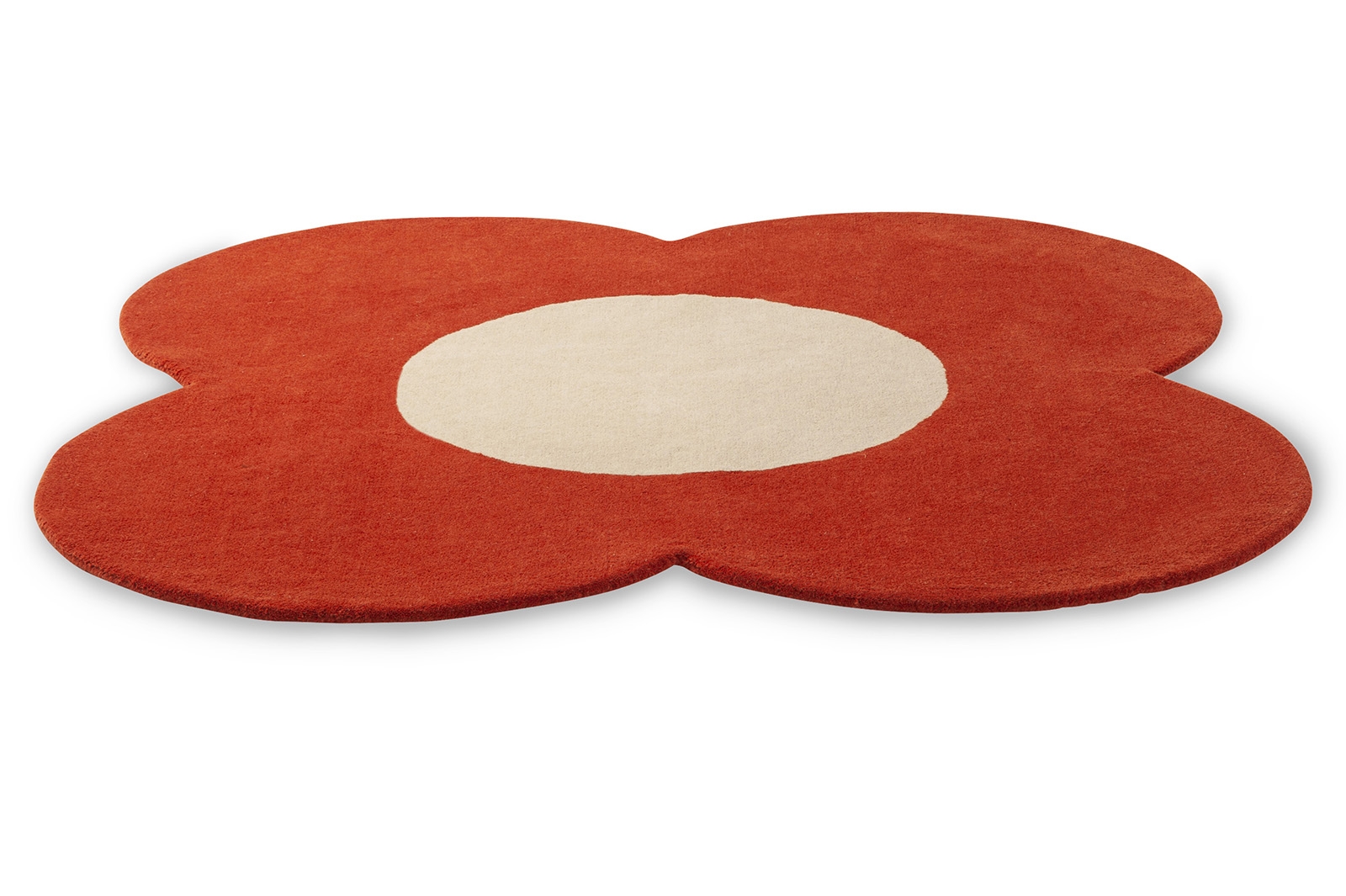 Flower Red Handtufted Premium Rug