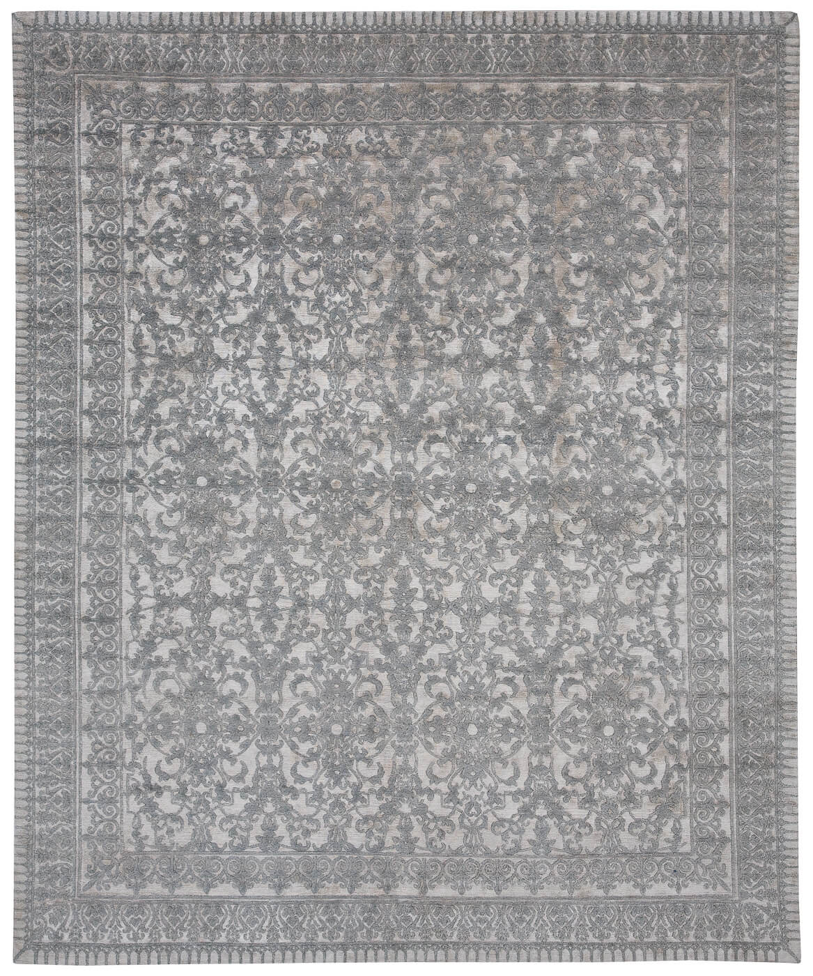 Ferrara Grey Luxury Hand-woven Rug | Size: 200 x 300 cm