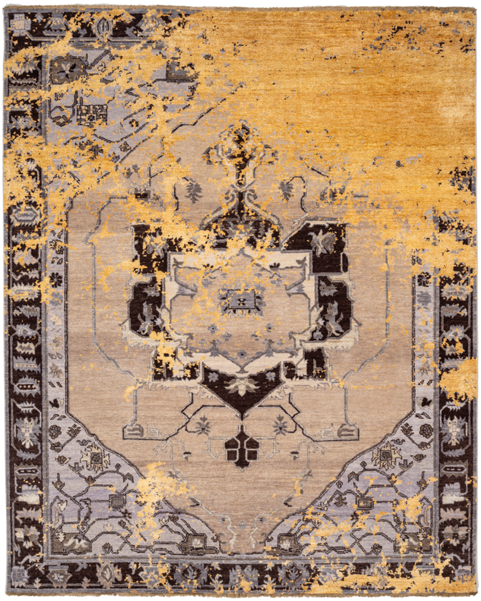 Azer Pulse Rocked Designer Rug