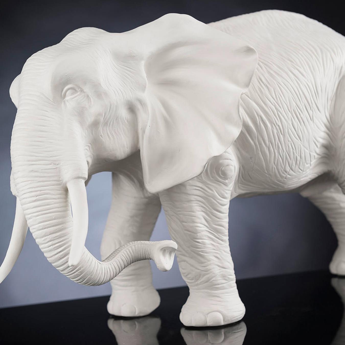 African Elephant Artisan Sculpture