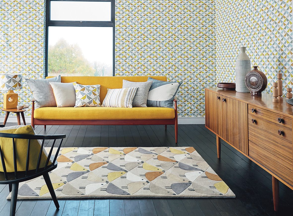 Birds Multi Handwoven NZ Wool Rug