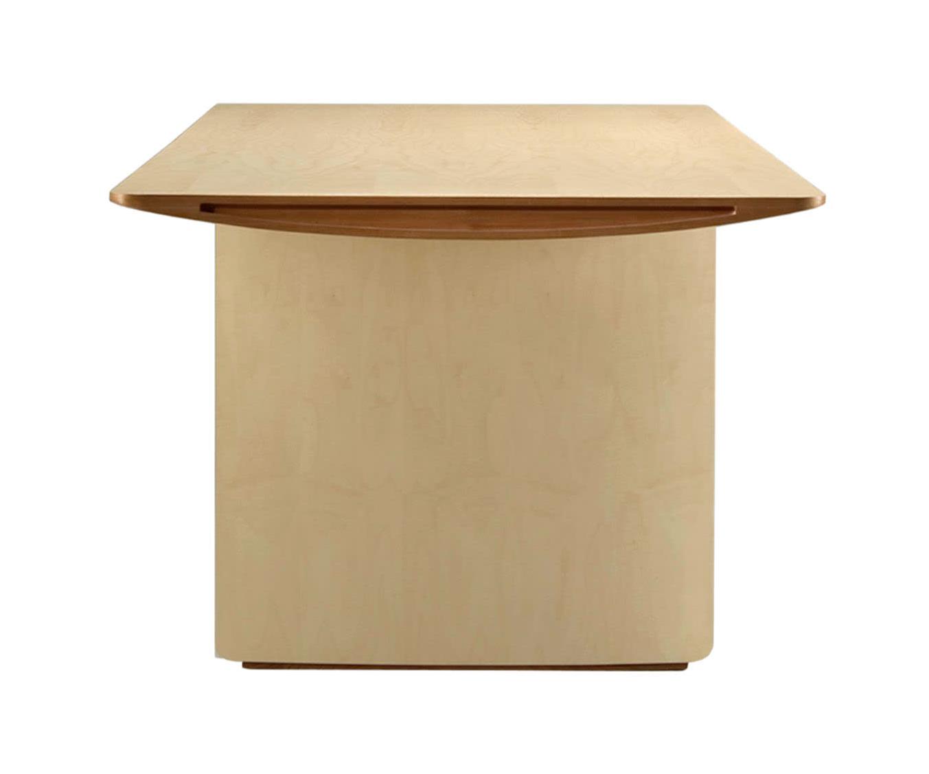 Aero Natural Wood Handcrafted Dining Table