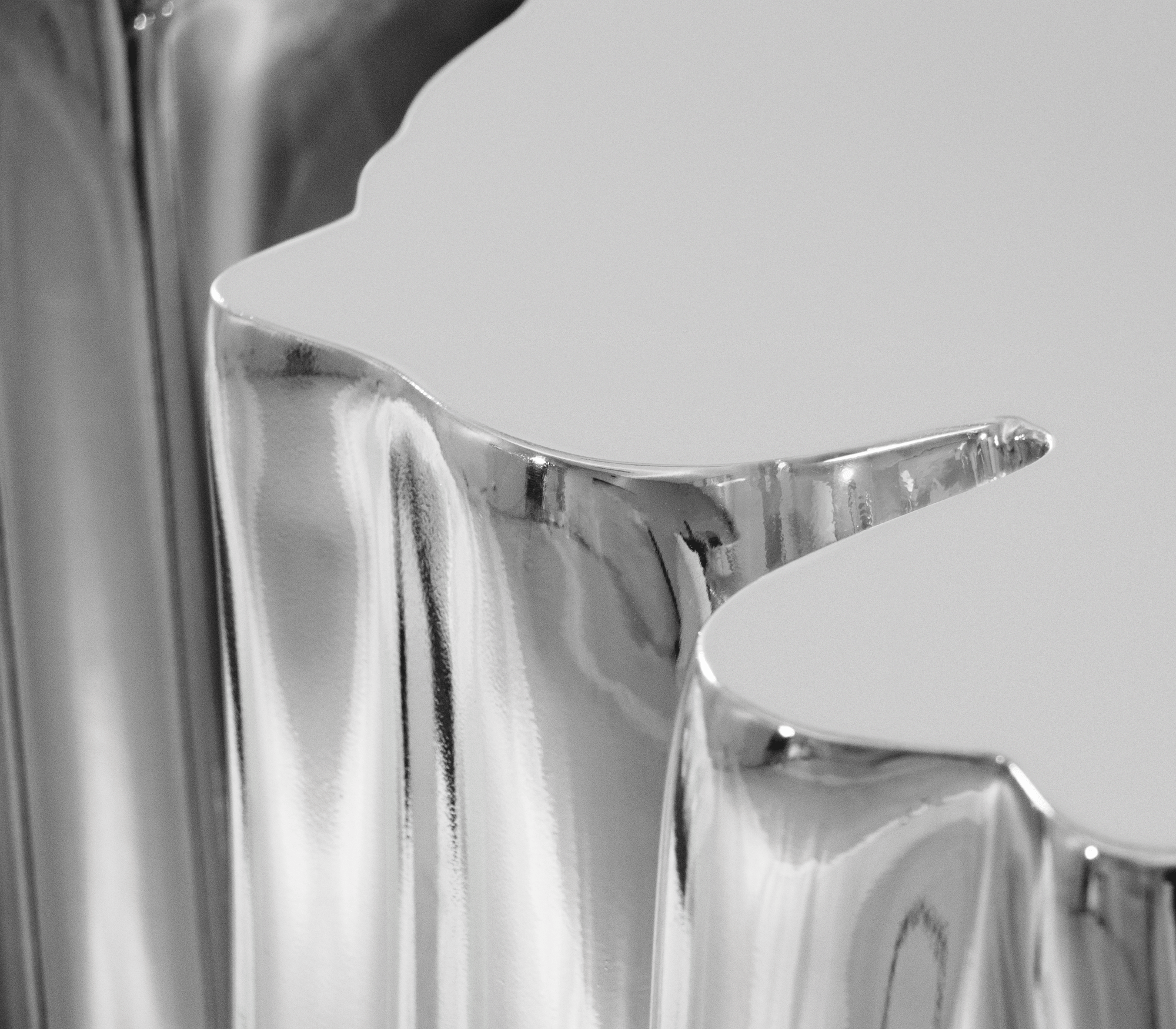 Monochrome Silver Elite Sideboard