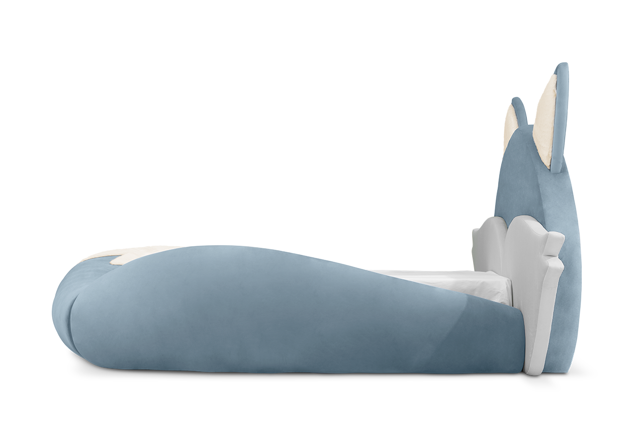 Fox Blue Kids Bed