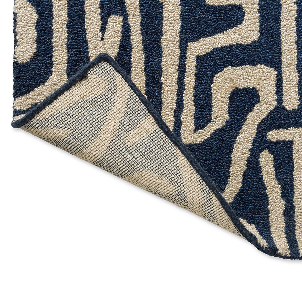 Harmony Blue Outdoor Rug | Size: 250 x 350 cm