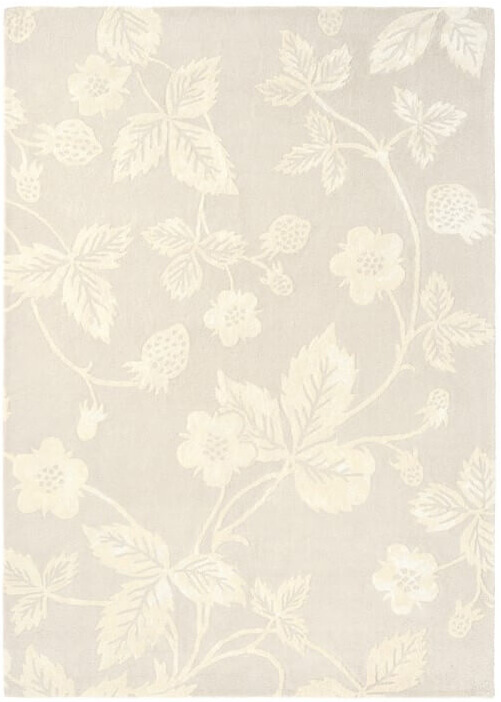 Wild Strawberry Beige Hand-Woven Rug | Size: 250 x 350 cm