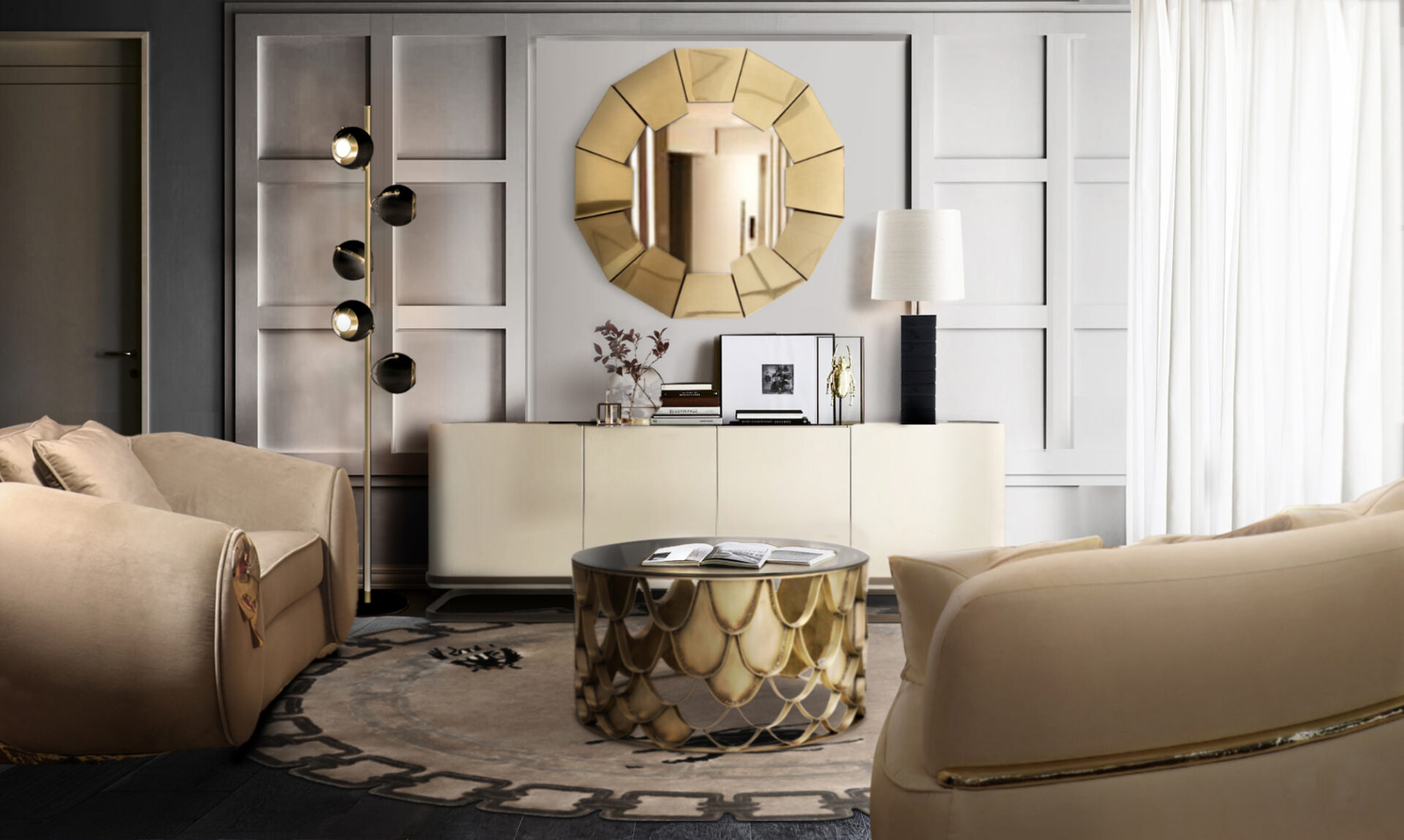 Insight Beam Floor Lamp - 1