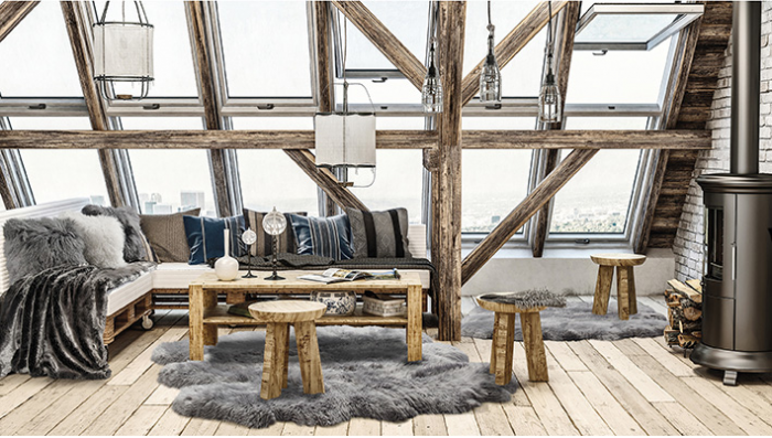 Grey Sheepskin
