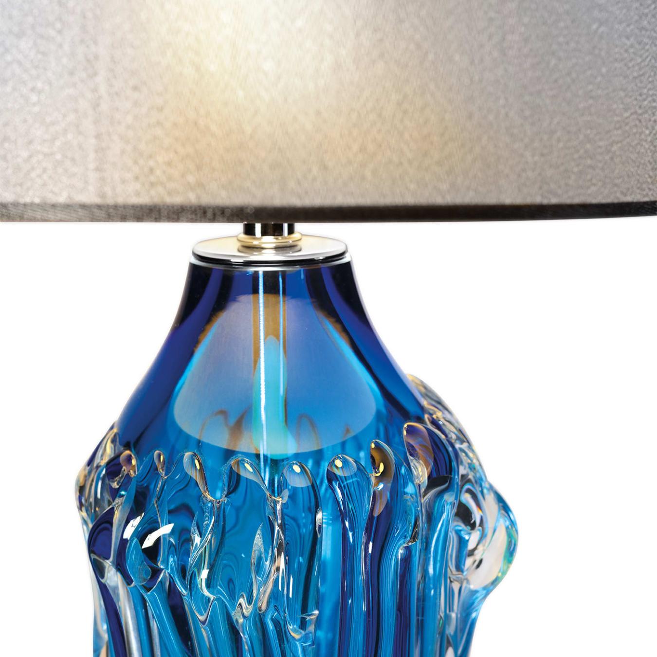 Handblown Venetian Glass Table Lamp