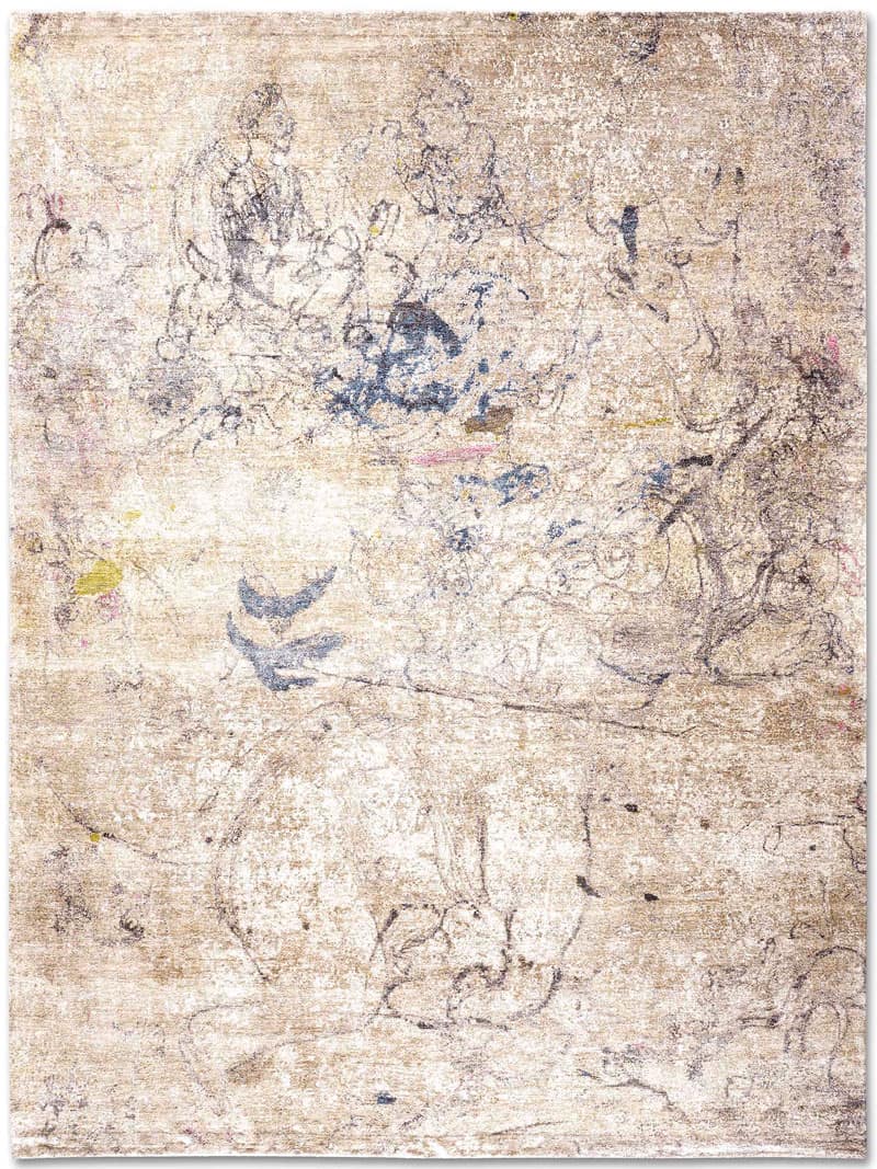 Dreaming Elephant Hand-Woven Exquisite Rug
