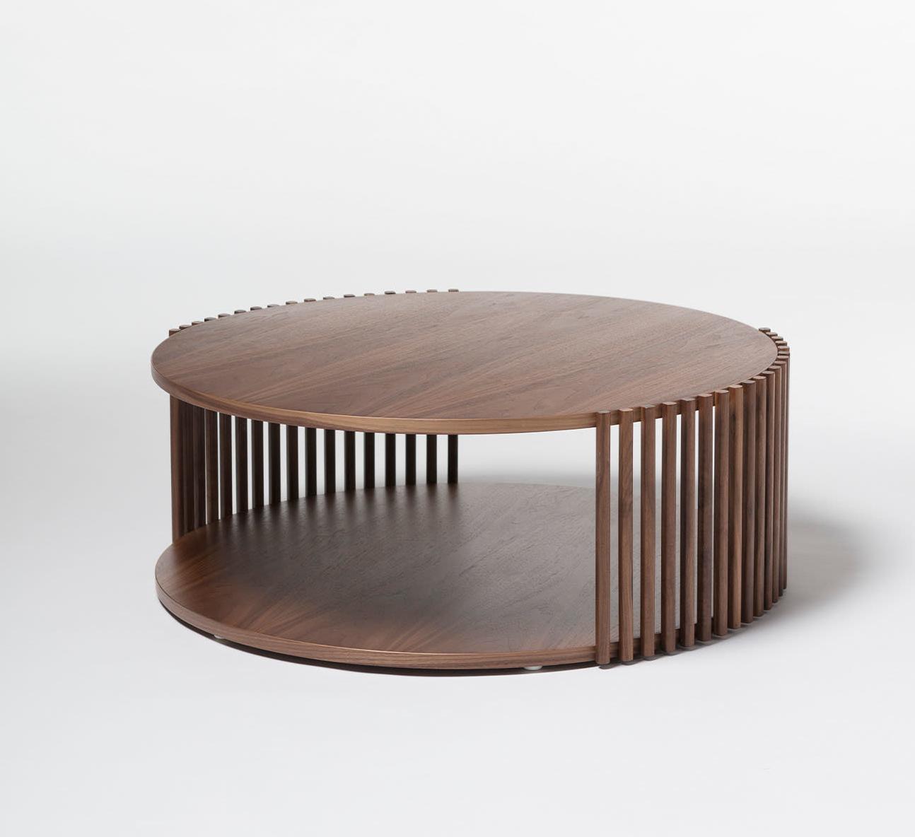 Compact Wooden Coffee Table