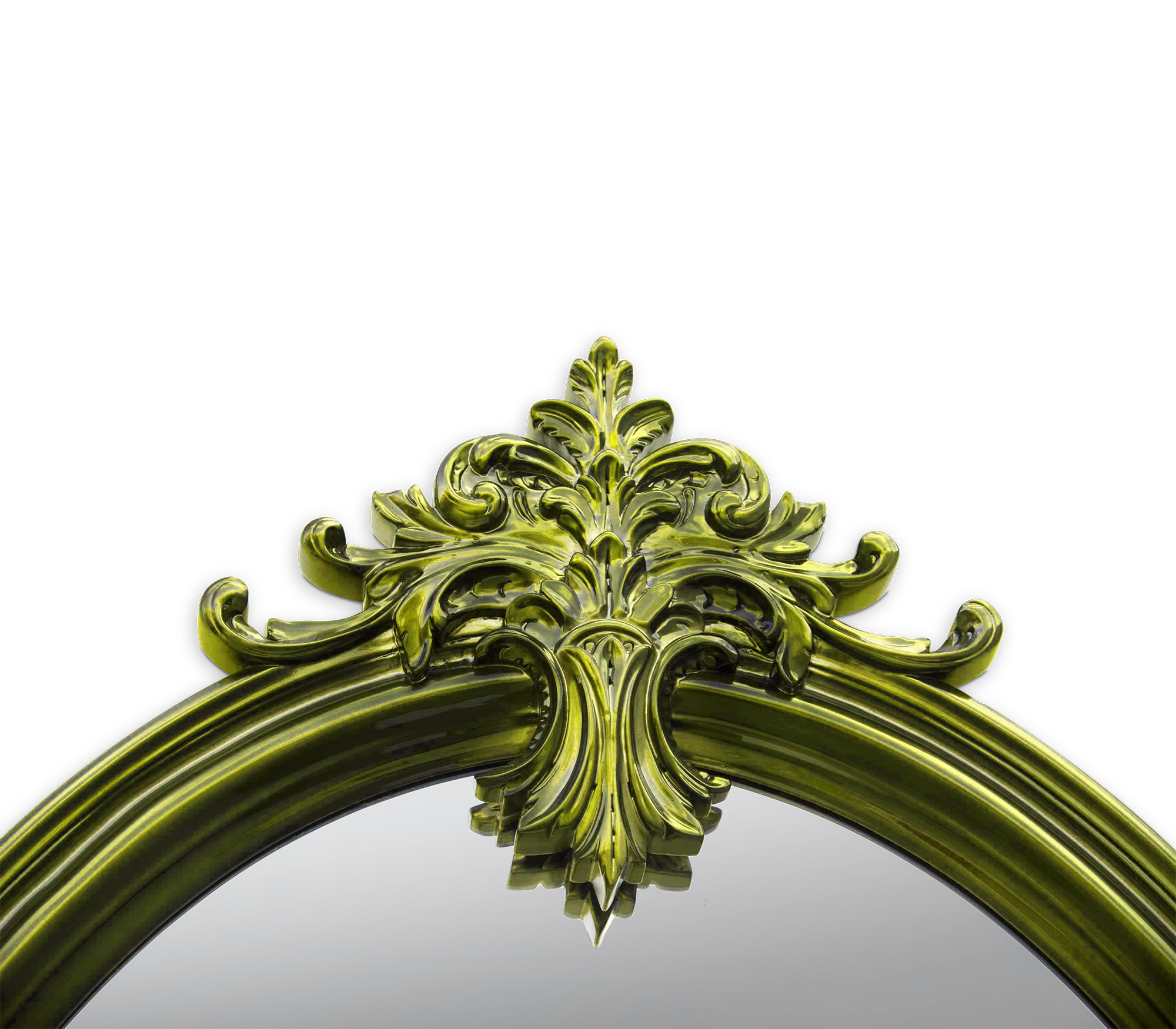Antoinette Emerald Reflection Mirror