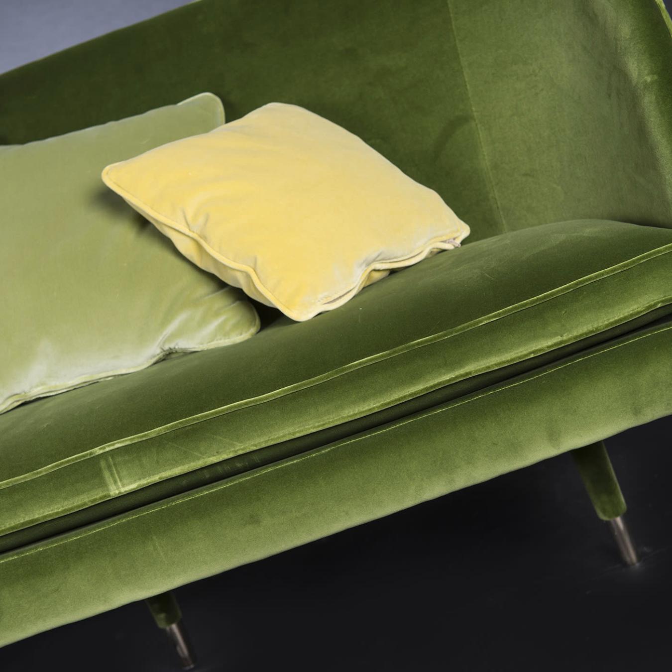 Vivien Olive Green Upholstered Sofa