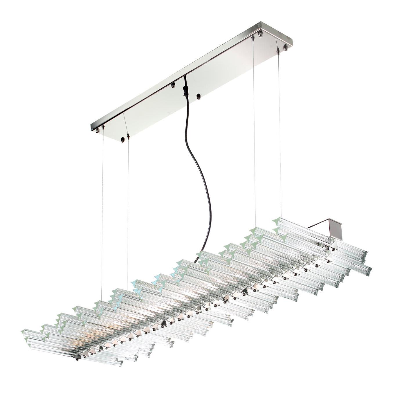 Sail Nickel Triedro Chandelier